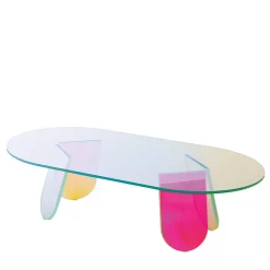 Glas Italia Coffee Tables<Shimmer Large Low Table by Patricia Urquiola
