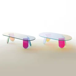 Glas Italia Coffee Tables<Shimmer Large Low Table by Patricia Urquiola