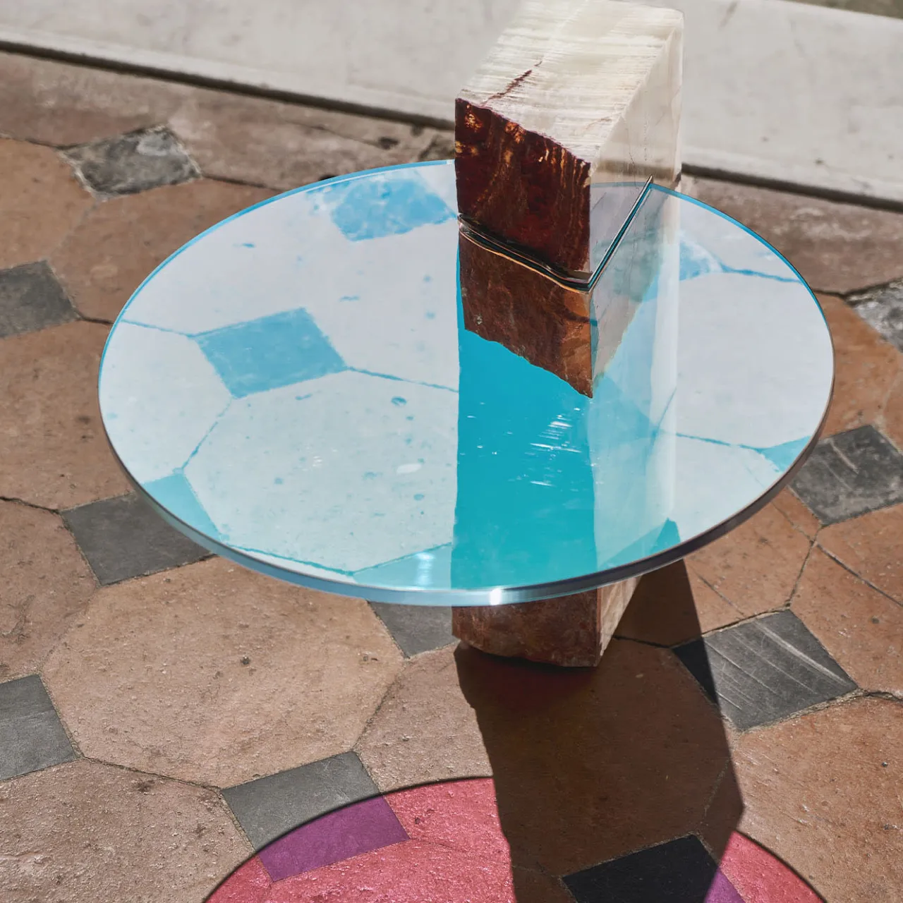 Francesco Maria Messina Side Tables<Shiraz Round Side Table