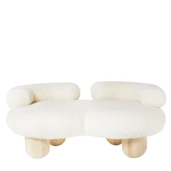 Pietro Franceschini Sofas<Siamese White Sculptural Sofa