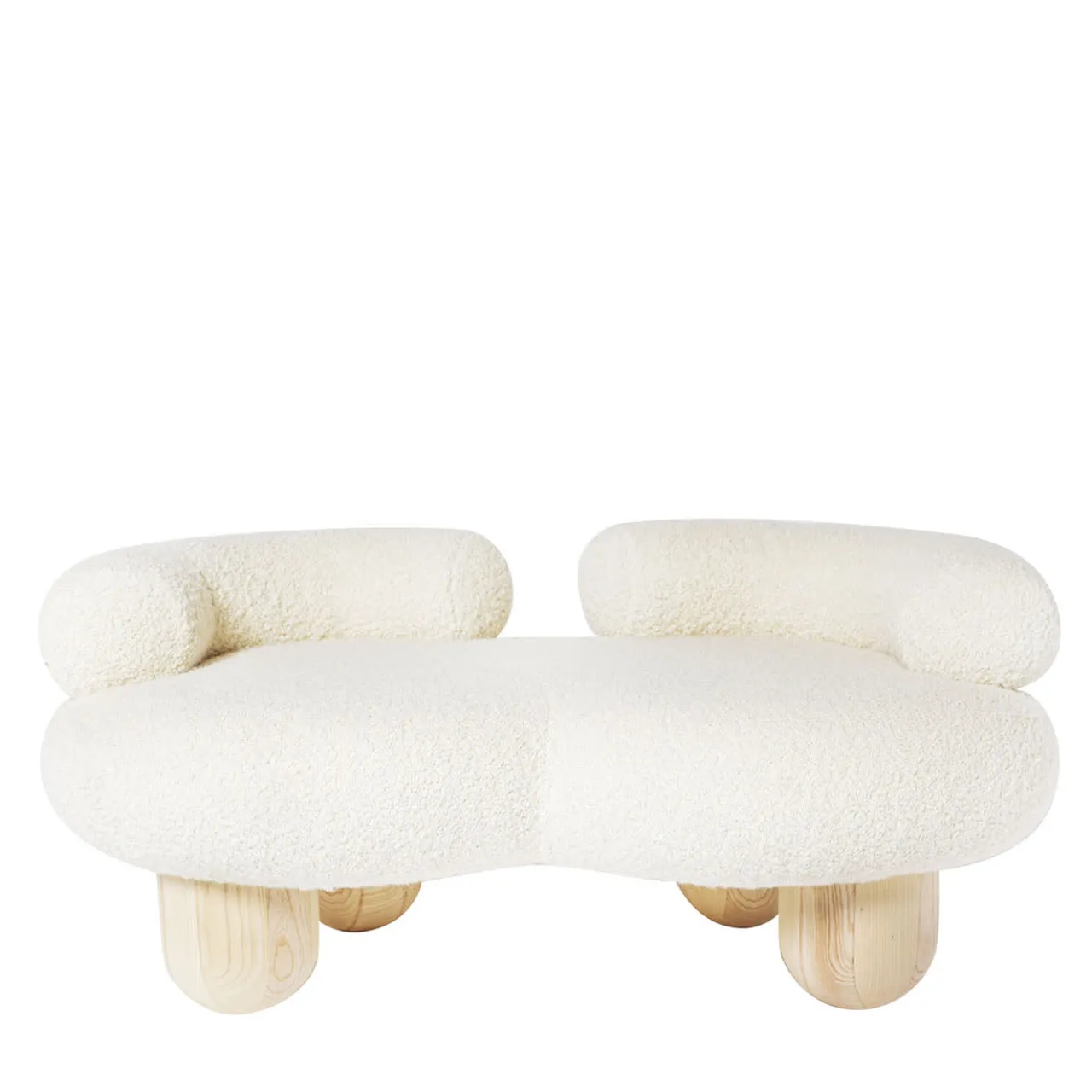 Pietro Franceschini Sofas<Siamese White Sculptural Sofa