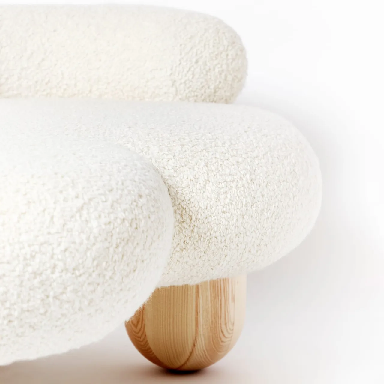 Pietro Franceschini Sofas<Siamese White Sculptural Sofa