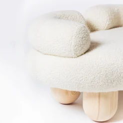 Pietro Franceschini Sofas<Siamese White Sculptural Sofa