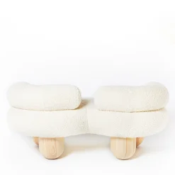 Pietro Franceschini Sofas<Siamese White Sculptural Sofa