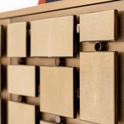 CG Capelletti Sideboards Buffets<SIDEBOARD WITH RAY SKIN