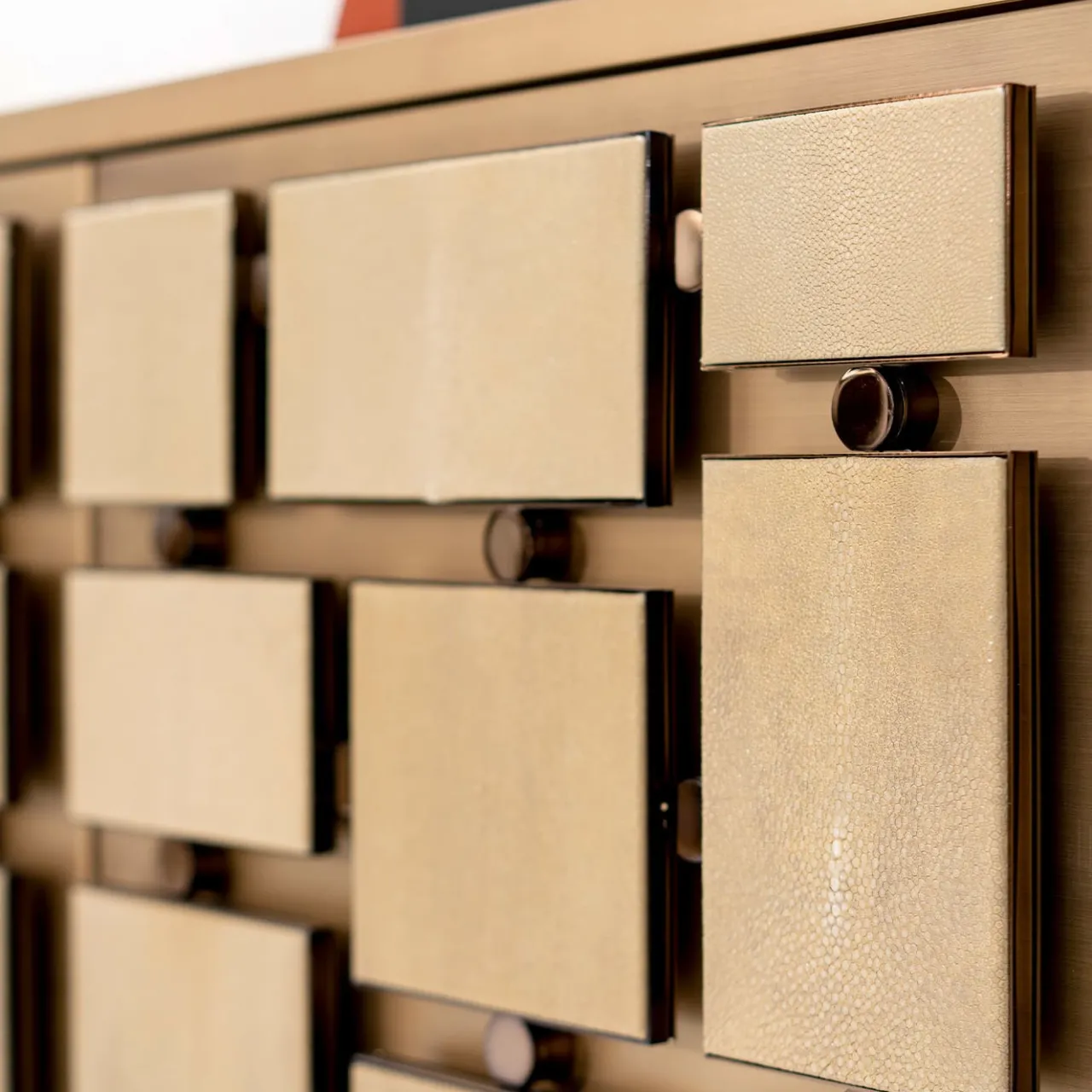 CG Capelletti Sideboards Buffets<SIDEBOARD WITH RAY SKIN