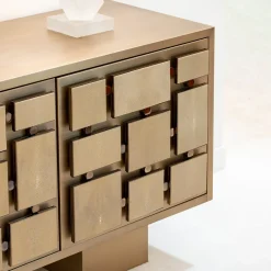 CG Capelletti Sideboards Buffets<SIDEBOARD WITH RAY SKIN