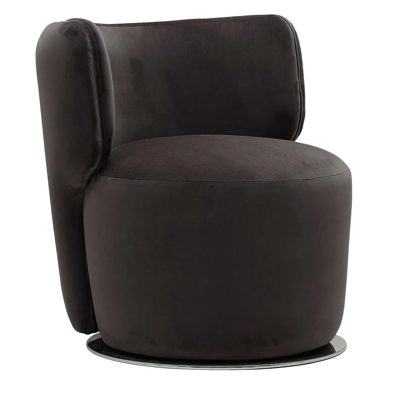 Living Couture Armchairs<Sierra Black Swivel Armchair