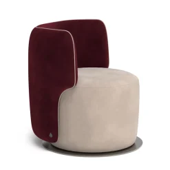 Living Couture Armchairs<Sierra Velvet Swivel Armchair