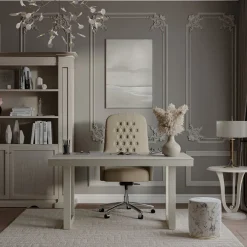 Guerra Vanni Consoles<Silver Oak Writing Desk from Studio Privè Collection