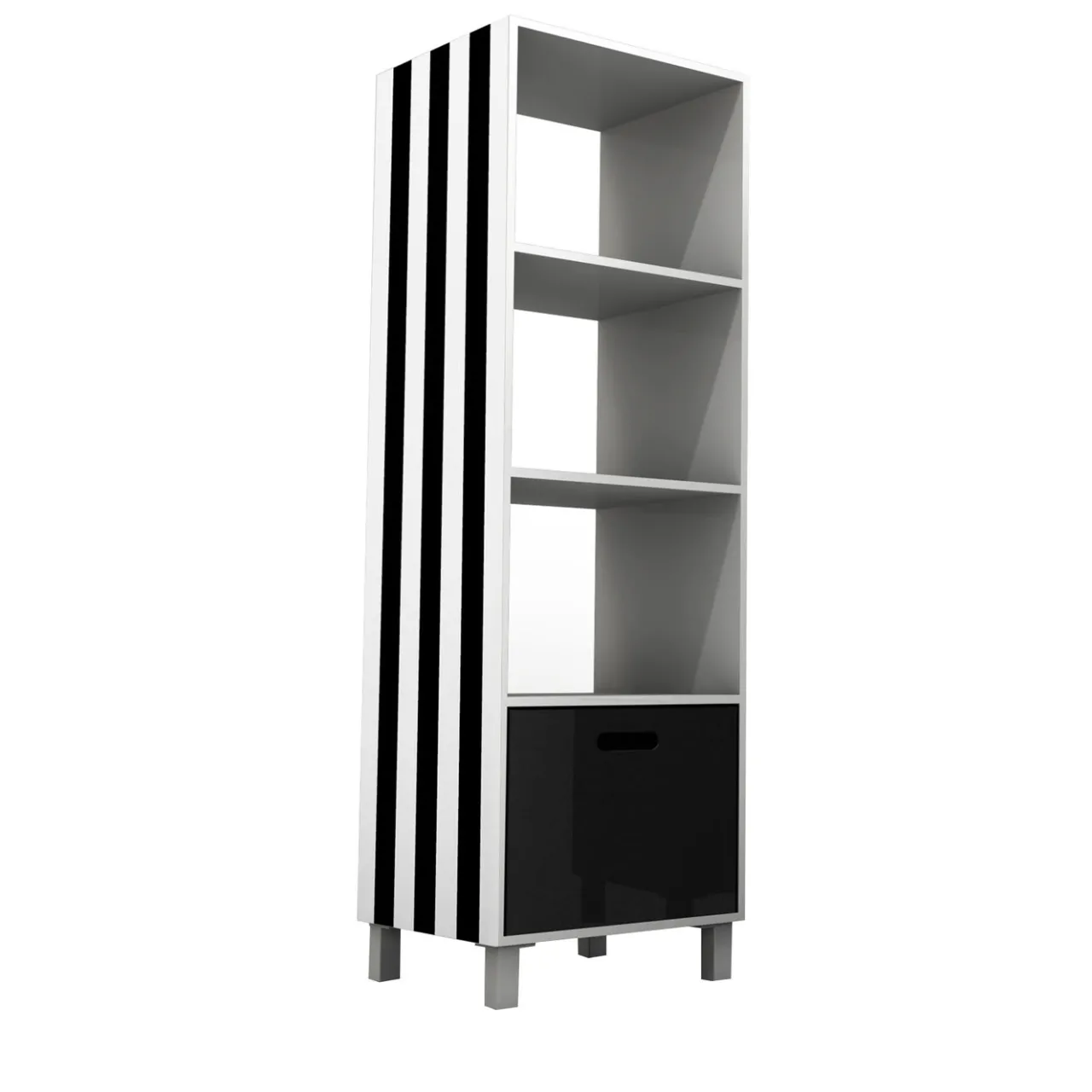 altreforme Bookcases<Simbolo White Tall Bookcase by Garilab by Piter Perbellini