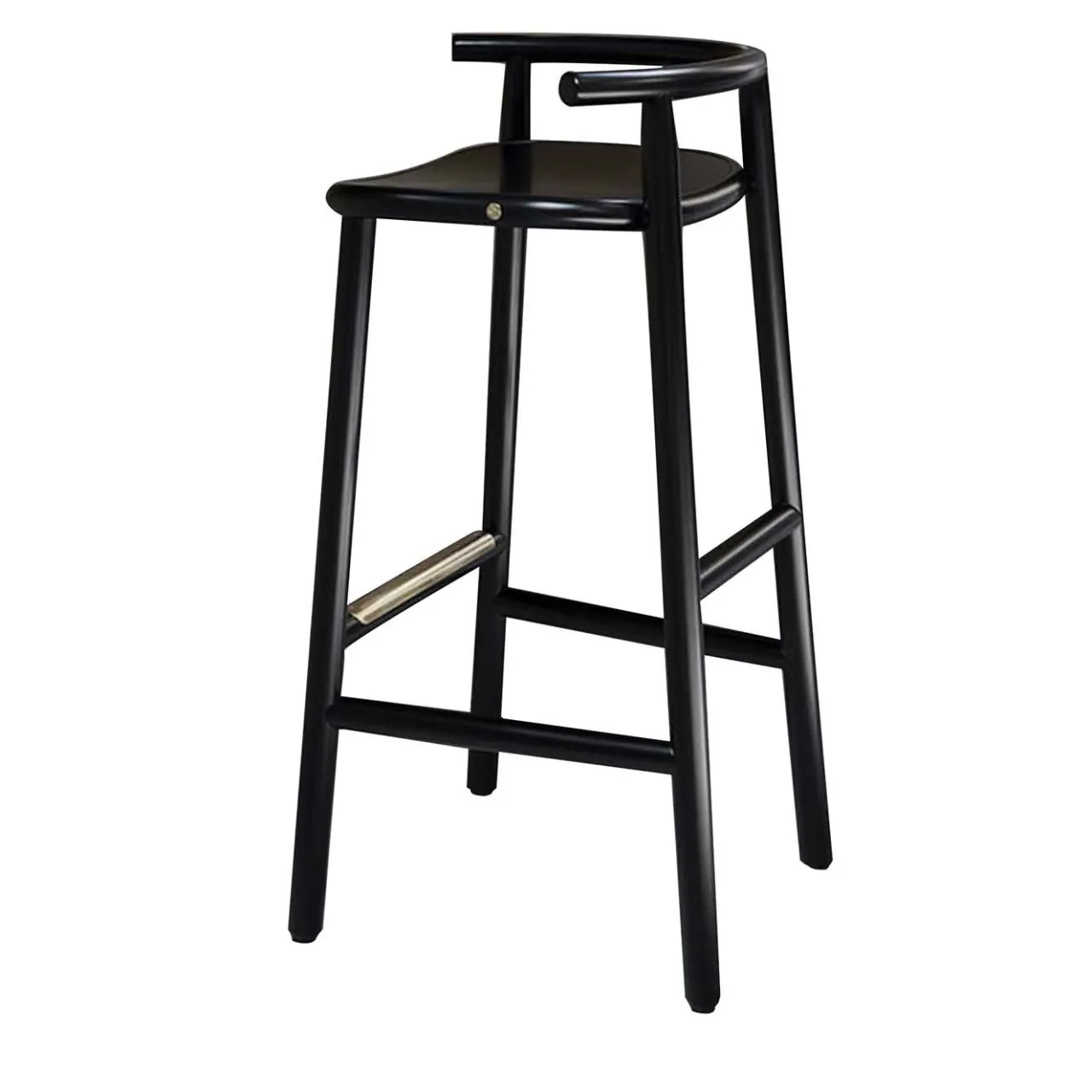 Gebrüder Thonet Vienna GmbH (GTV) – Wiener GTV Design Bar Stools<Single Curve Counter Stool by Nendo #2