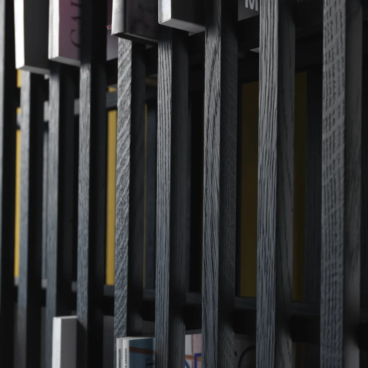 Durame Bookcases<Singolo Durmast Bookshelf in Black