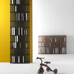 Durame Bookcases<Singolo Durmast Bookshelf in Black