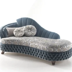 Bedding Atelier Chaises<Sipario Blue Dormeuse