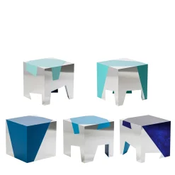 altreforme Stools<Sissi Blu Di Prussia Set of Five Stools