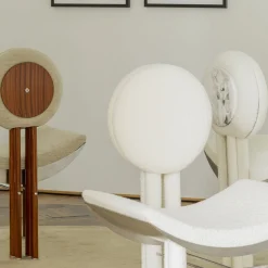 DalMoto Chairs<Sister Moon White Dining Chair