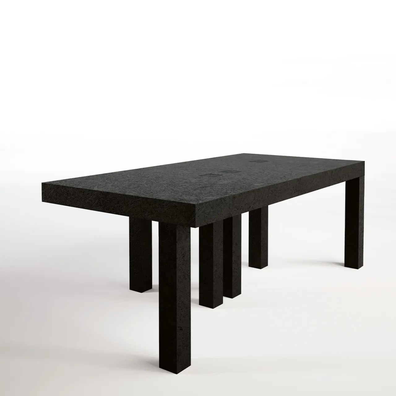 Arkof Dining Tables<Six-Legged Touch Table Black by Fabrizio Contaldo