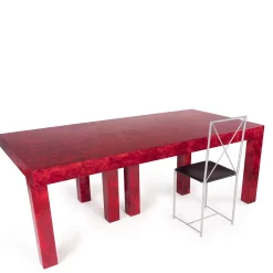 Arkof Dining Tables<Six-Legged Touch Table Red by Fabrizio Contaldo