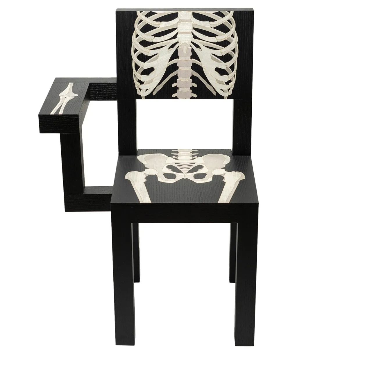 Scapin Collezioni Chairs<Skeleton Black Chair