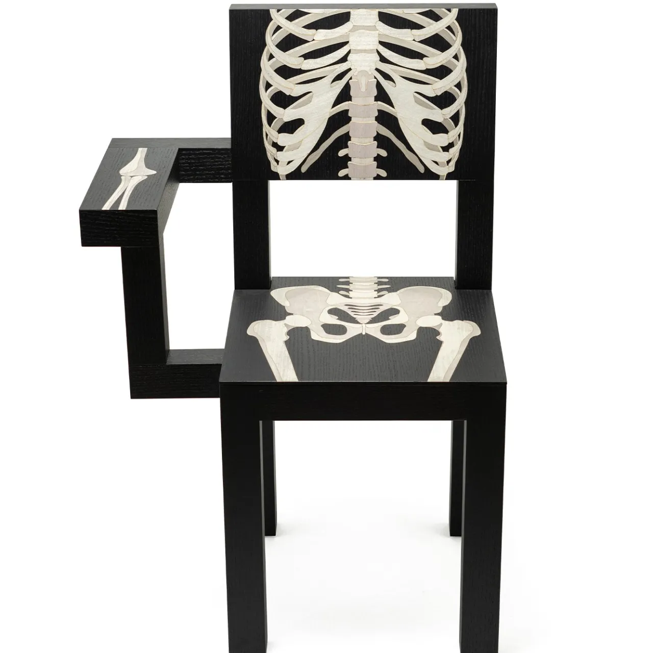 Scapin Collezioni Chairs<Skeleton Black Chair
