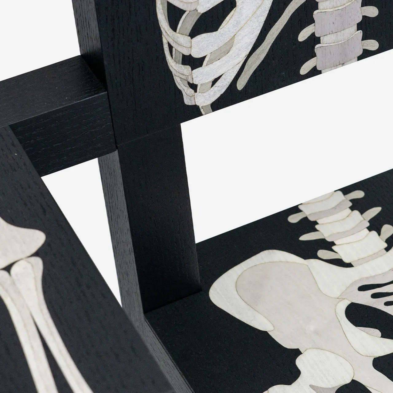 Scapin Collezioni Chairs<Skeleton Black Chair