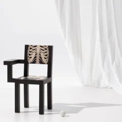 Scapin Collezioni Chairs<Skeleton Black Chair