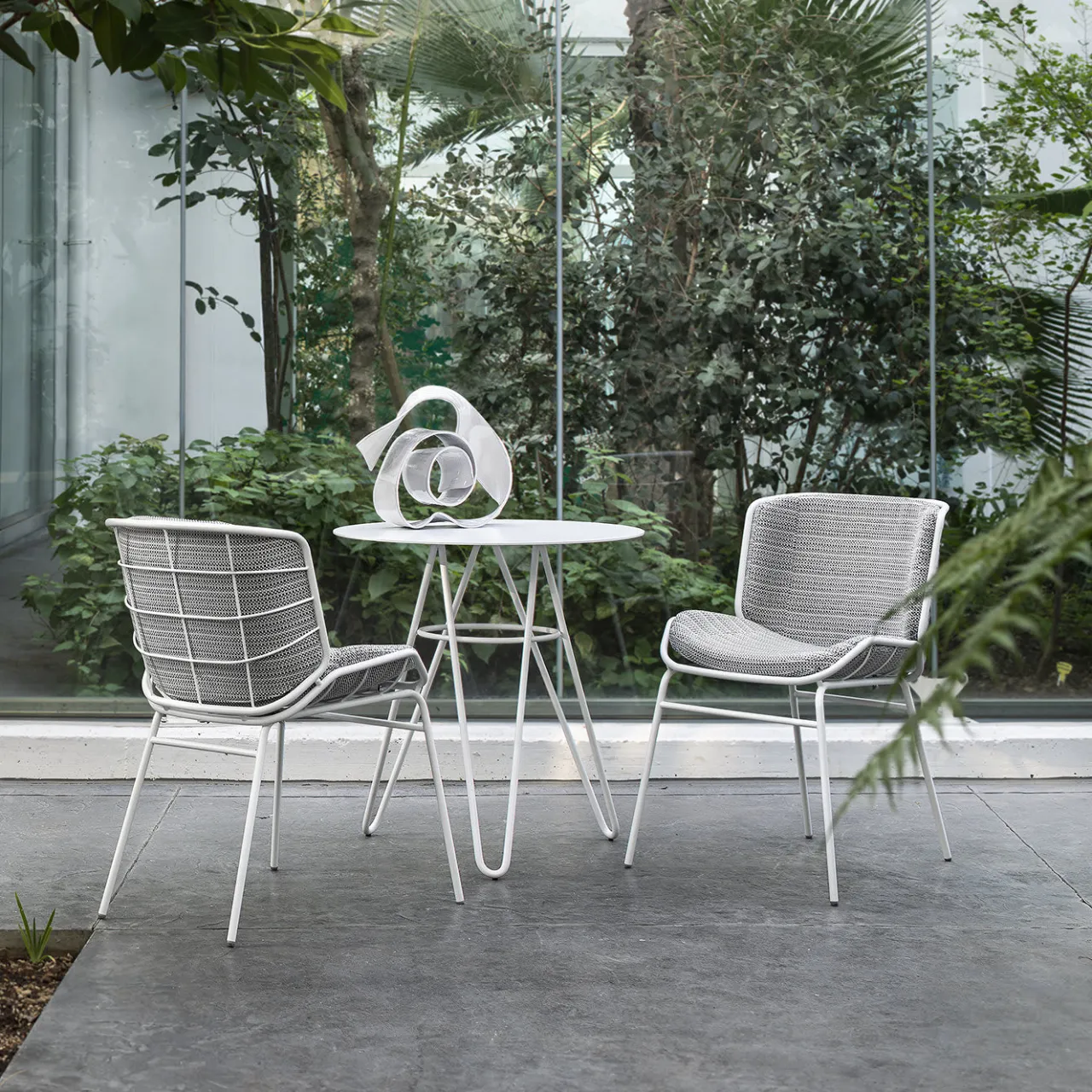 TrabA' Chairs<Skin Gray Chair By Giacomo Cattani