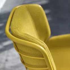 TrabA' Bar Stools<Skin Yellow Bar Stool By Giacomo Cattani