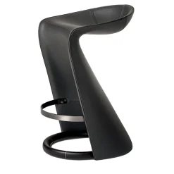Giorgetti Bar Stools<Skirt Black Bar Stool