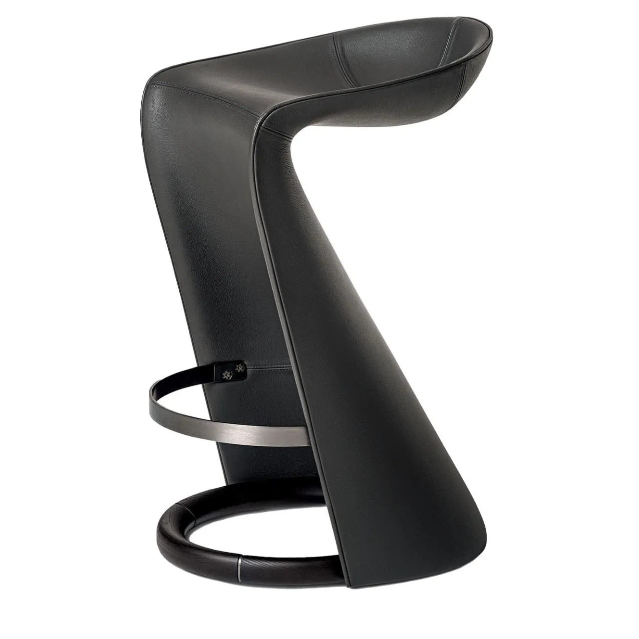Giorgetti Bar Stools<Skirt Black Bar Stool