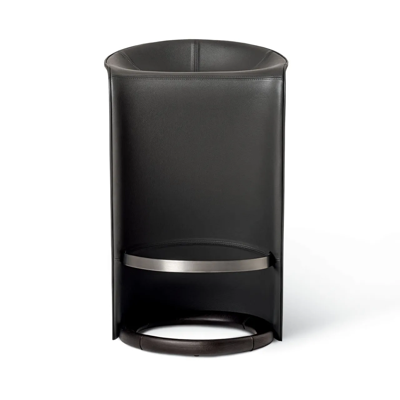 Giorgetti Bar Stools<Skirt Black Bar Stool