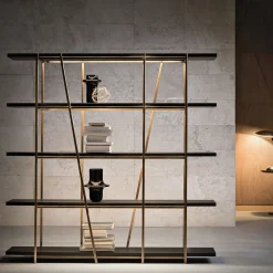 Bamax Bookcases<Slash Black Bookcase