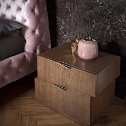 Bamax Nightstands<Slash Durmast Left Nighstand