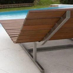 Studio Ponsi Outdoor Chaises & Daybeds<Sled Outdoor Chaise Longue