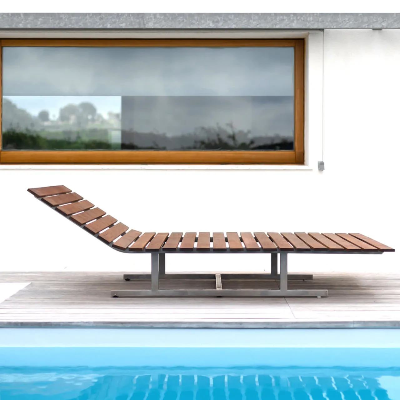 Studio Ponsi Outdoor Chaises & Daybeds<Sled Outdoor Chaise Longue