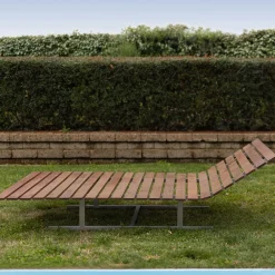 Studio Ponsi Outdoor Chaises & Daybeds<Sled Outdoor Chaise Longue