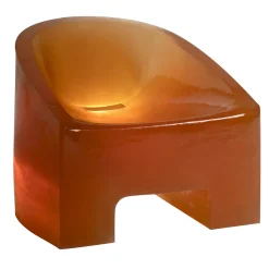 Delvis Unlimited Lounge Chairs<Slug Orange Rubber Lounge Chair