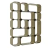 FROMM. Bookcases<Small Maktaba Gold Wall Unit