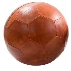 Bottega Conticelli Ottomans & Poufs<Small Soccer Ball Pouf Papaya