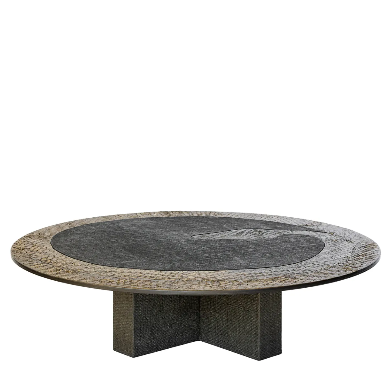 BottegaNera Furniture Coffee Tables<Snake Black Coffee Table
