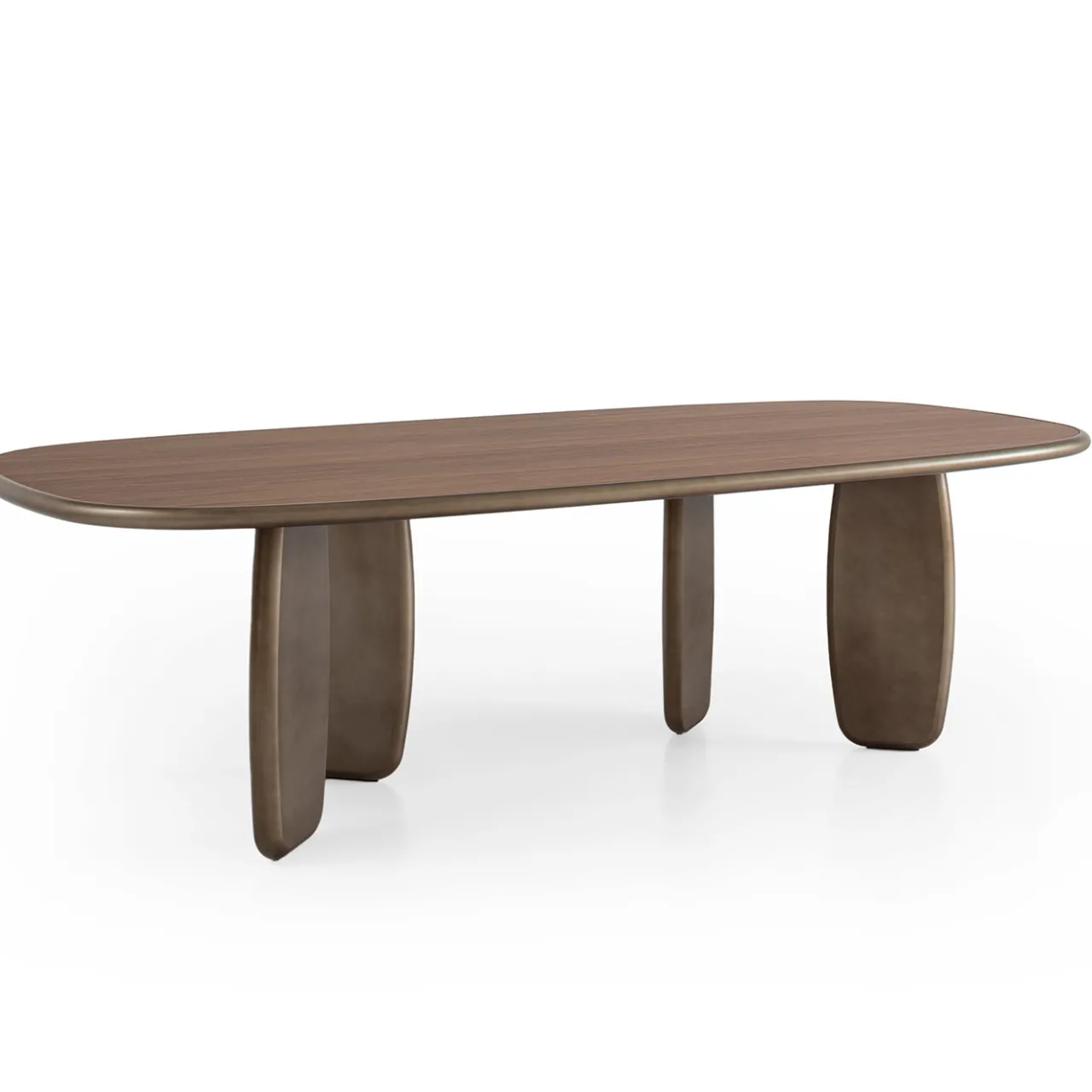 Morica Design Dining Tables<Soap Oxidized Bronze lacquered Dining Table