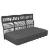 Talenti Outdoor Sofas & Benches<Sofa CX with Rope Backrest Dark Gray