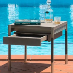 Disegnopiù Nightstands<Soffio Maple-Wood Table by Michael Schoeller