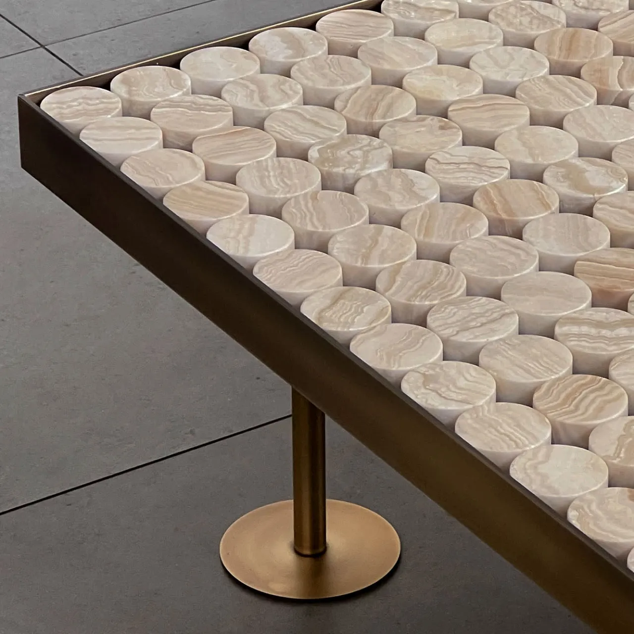 mg12 by Monica Geronimi Coffee Tables<Sofia Onyx Coffee Table