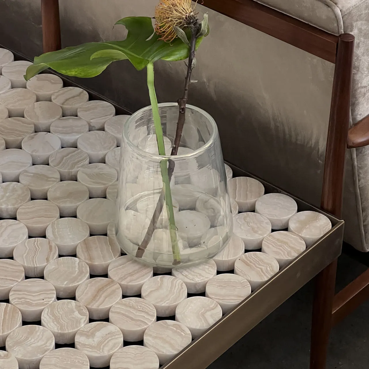mg12 by Monica Geronimi Coffee Tables<Sofia Onyx Coffee Table