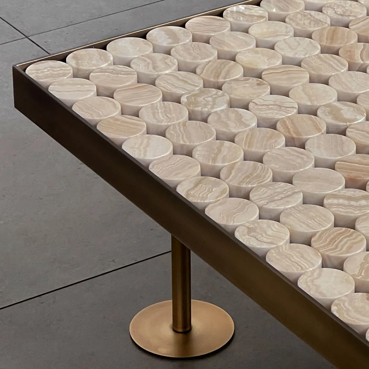 mg12 by Monica Geronimi Coffee Tables<Sofia Onyx Coffee Table