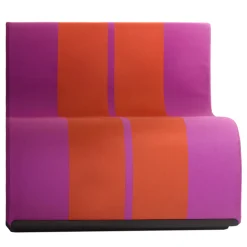 Poltronova Lounge Chairs<Sofo Purple and Red Armchair