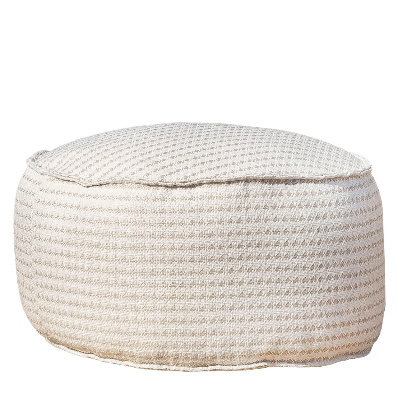 Villevenete Other Outdoor Furniture<Soft Cay beige fabric Outdoor Pouf