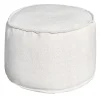 Villevenete Other Outdoor Furniture<Soft Cay White Fabric Outdoor Pouf